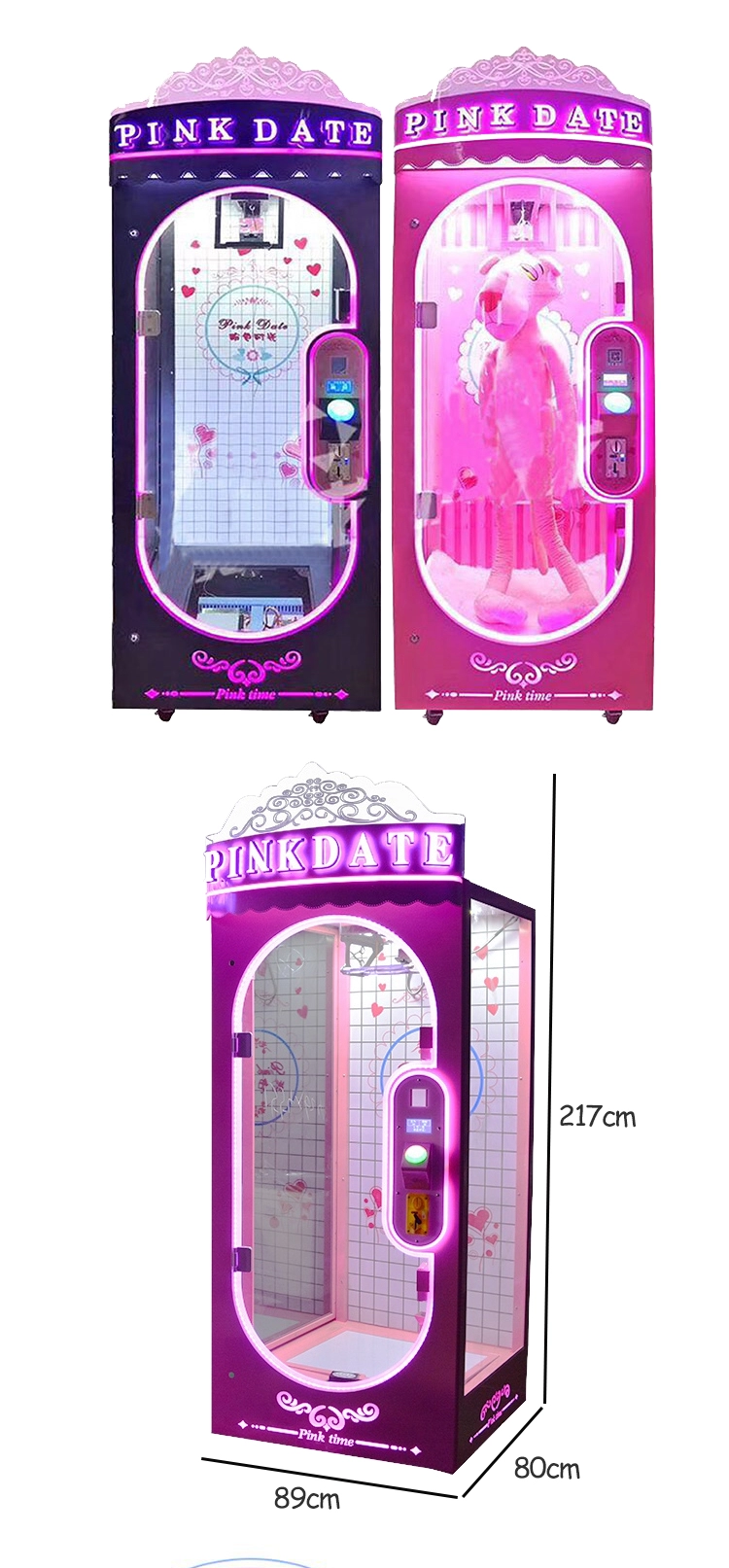 Pink Date Arcade gift game machine