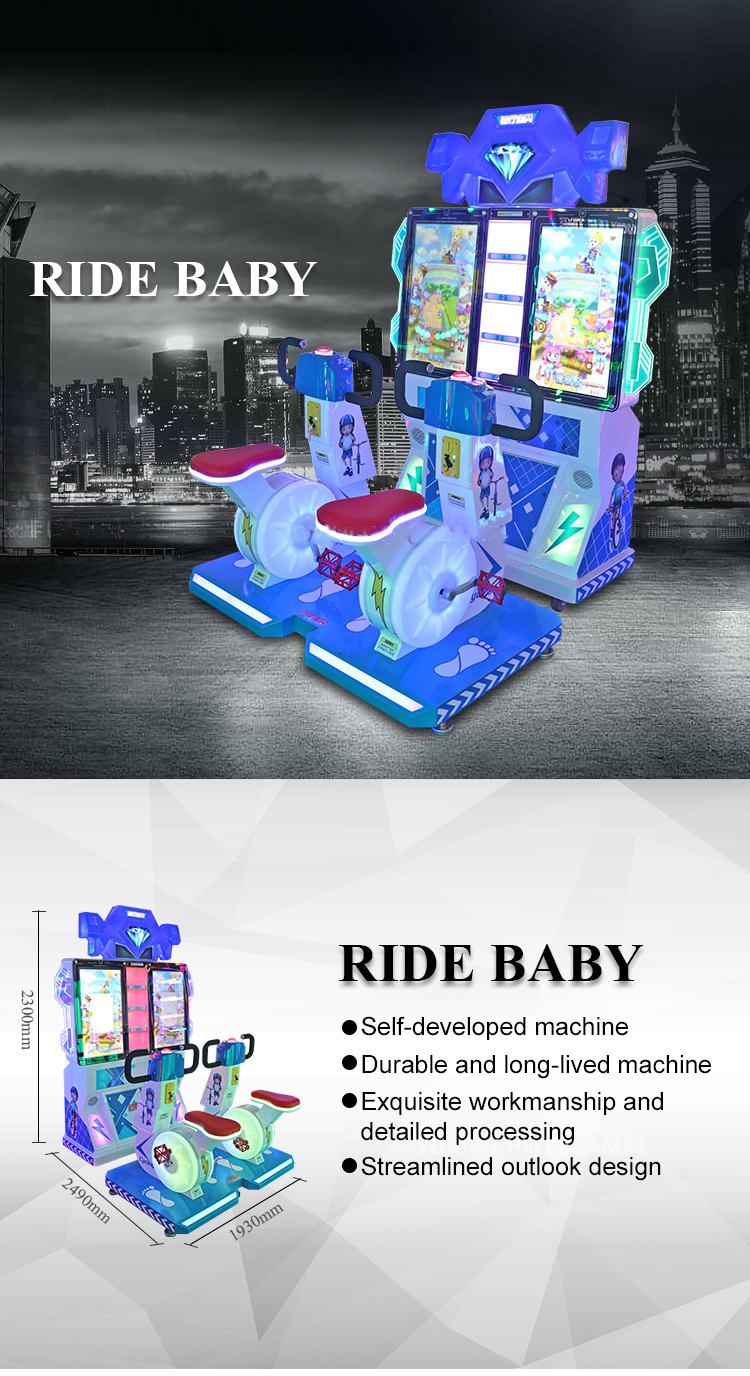 Ride Baby Kids Bike Game Machine